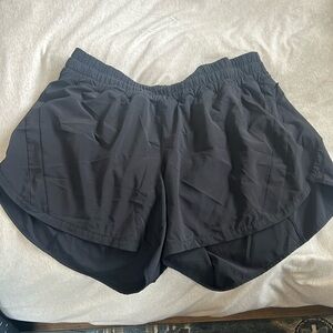 Lululemon black running shorts - size 14
